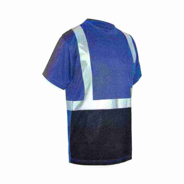 Short Sleeve Safety T-Shirt w/Blk Bottom