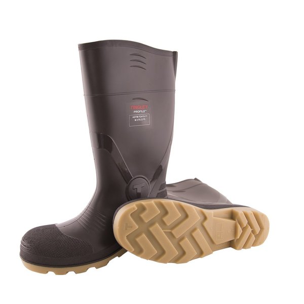 Profile Knee Boots, Brown, Size 6, Mens, 15