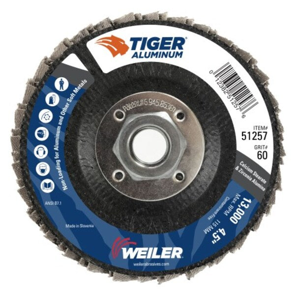 Fiber Disc, 4 1/2 in Dia, 5/8in Arbor