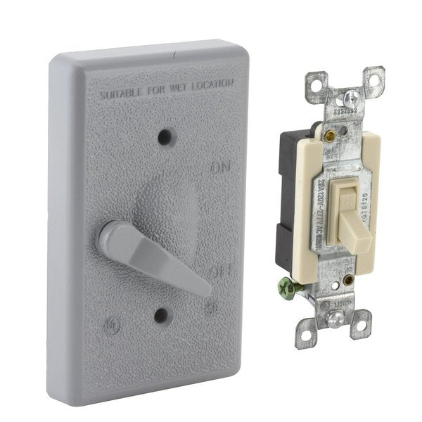 1 -Gang Vertical Weatherproof Switch Cover, 2.828