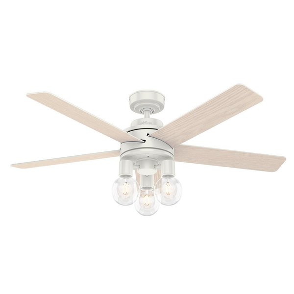Ceiling Fan, 52 in. Blade Dia., Single Phase, 120