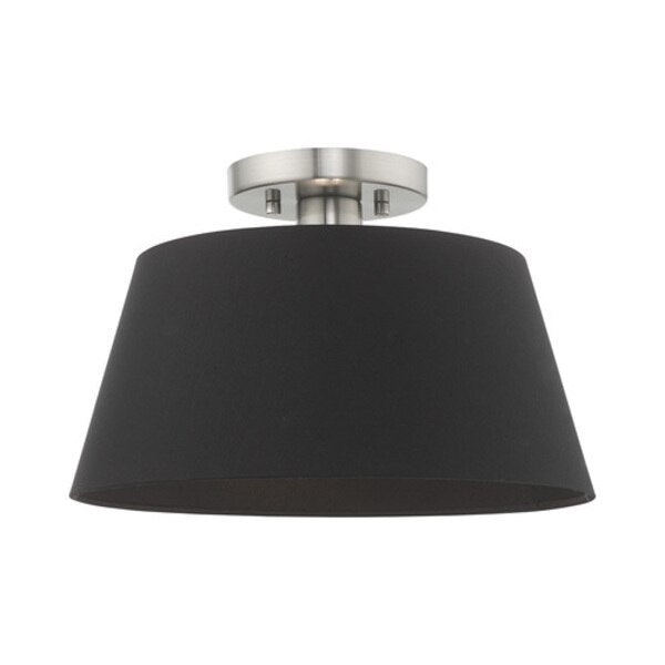 Belclaire 1 Light Brushed Nickel Ceiling Mount