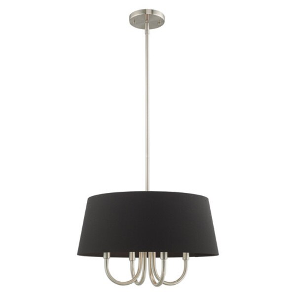 Belclaire 4 Light Brushed Nickel Pendant