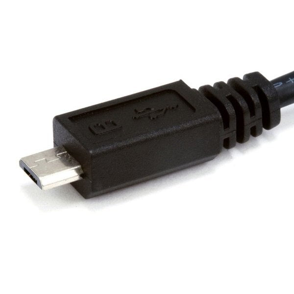 USB 2.0 Cable, 1.5 ft.L, Black