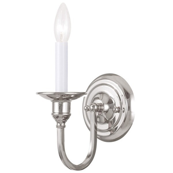 Cranford 1 Light Polished Nickel Wall Sconce