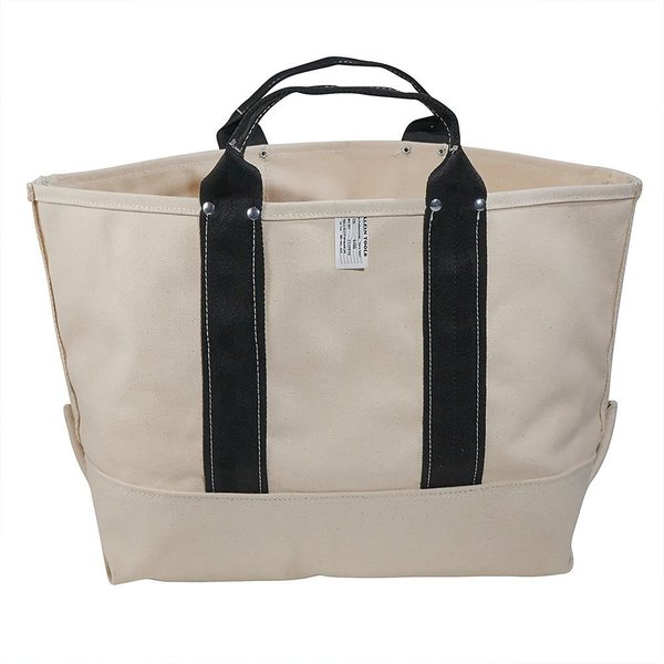 Tool Tote, #6 Canvas, 1 Pockets, Beige, 15
