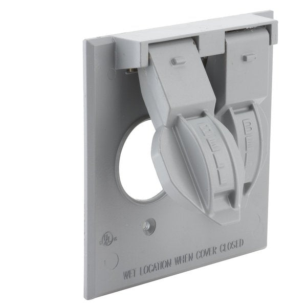 2 -Gang Vertical Weatherproof Cover, 4.531