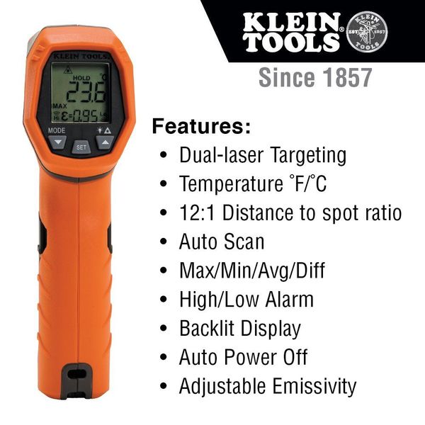 Dual Laser Infrared Thermometer