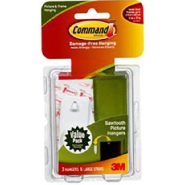 Sawtooth Hook, Plastic, 1/16 In, PK3