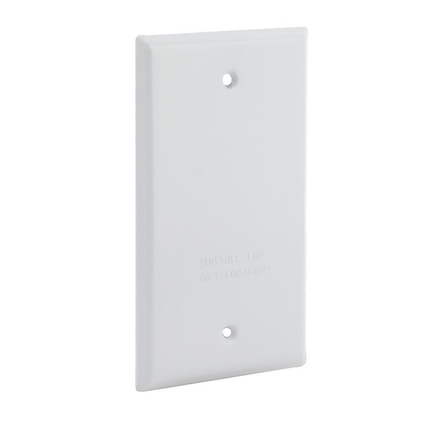 1 -Gang Vertical Blank Weatherproof Cover, 2.781