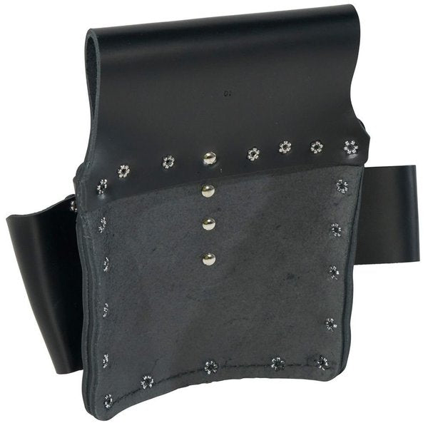 Black Leather 8 Pockets