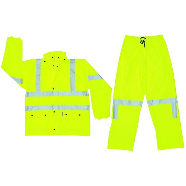 Cttn Poly 2 Pc Suit, Strtch Pu 0.40mm, 3XL