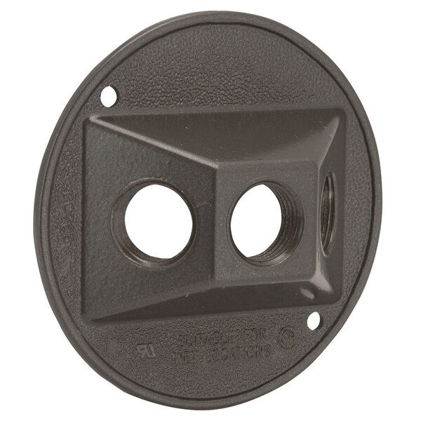 Weatherproof Round Cluster Cover, 4.125