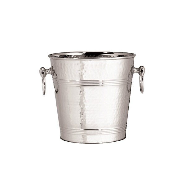 SS Bucket, Hammered, 7.5