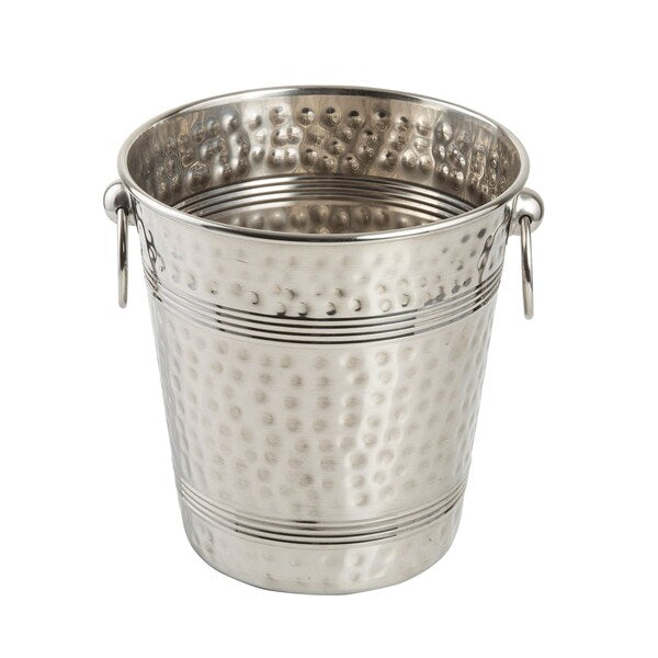 SS Bucket, Hammered, 7.5
