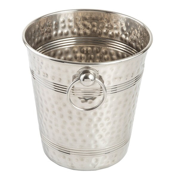 SS Bucket, Hammered, 7.5