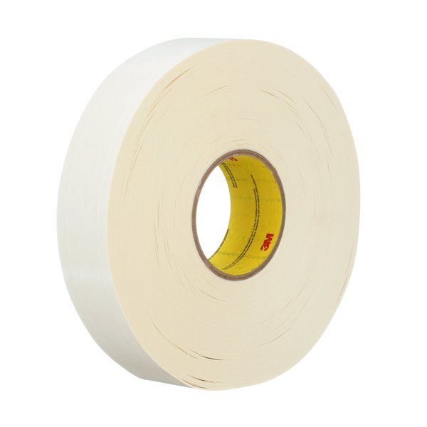 Tape, Hvy Duty Dbl Coated Rpble, Whte, PK6