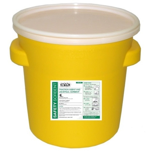 Sorbent, Safety, 110 lb., Drum, Absorbs 20 gal.