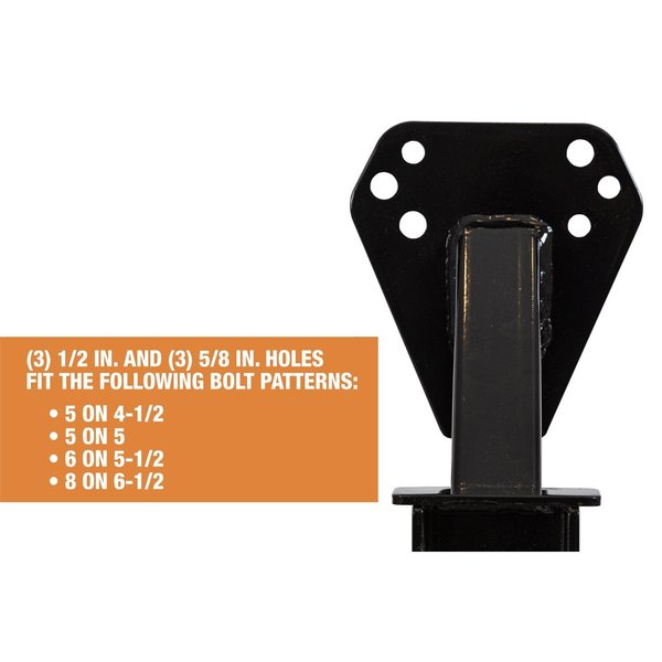 Spare Tire Carrier, Stake Pocket