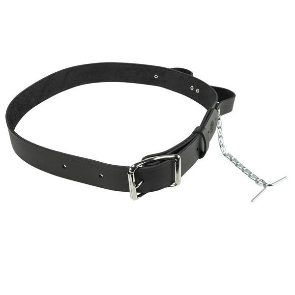 Black Leather Tool Belt, M