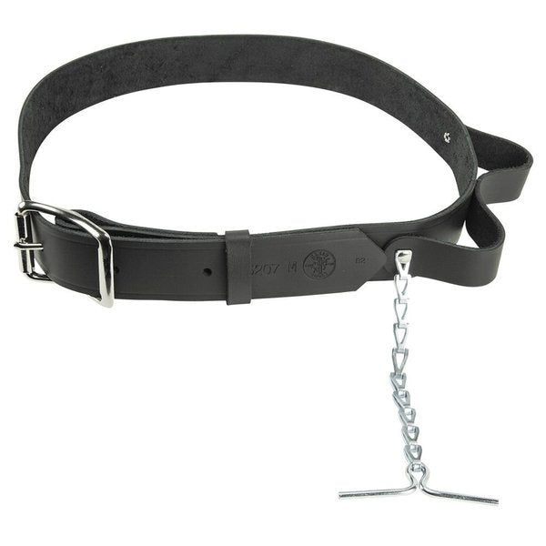 Black Leather Tool Belt, M