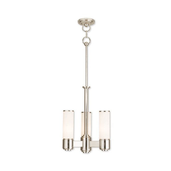 Weston 3 Light Polished Nickel Mini Chan