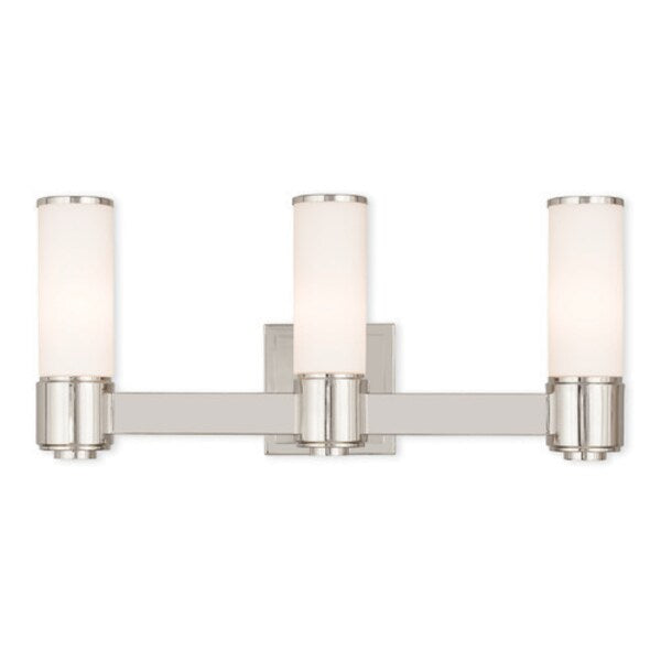Weston 3 Light Polished Nickel ADA Wall