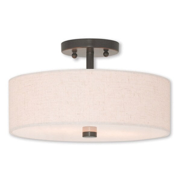 Meridian 2 Light English Bronze Ceiling