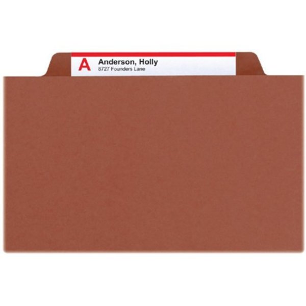 Folder, Classf, Ltr, 2 Div, Rd, PK10