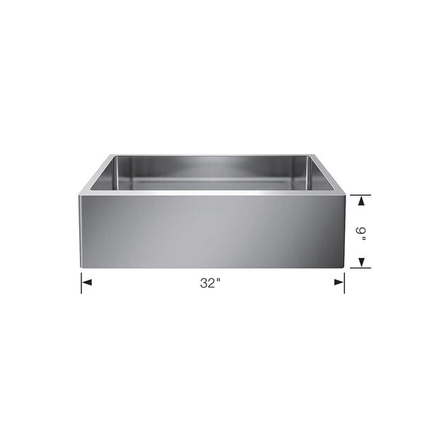 Quatrus R15 Apron Super Single, Apron Front Mount, 0 Hole