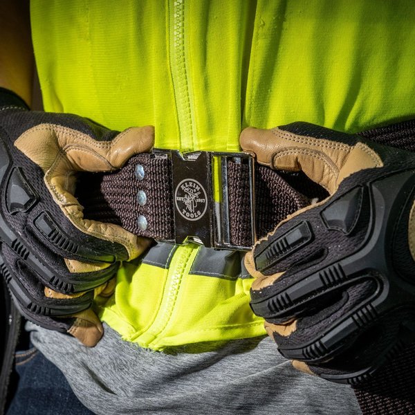 Brown Polypropylene Metal Buckle