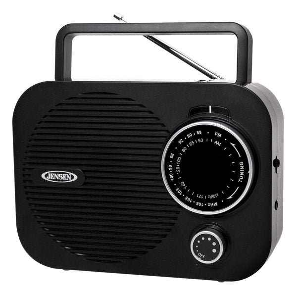 Portable Radio AM/FM, Black