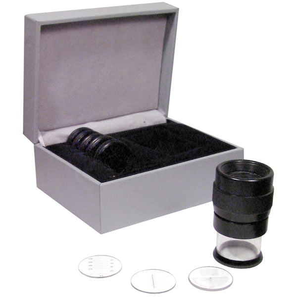 10X Optical Comparator with 9 reticles