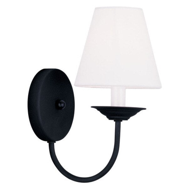 Mendham 1 Light Black Wall Sconce