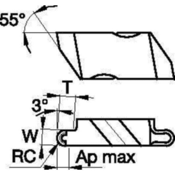 Top Notch Grooving Insert