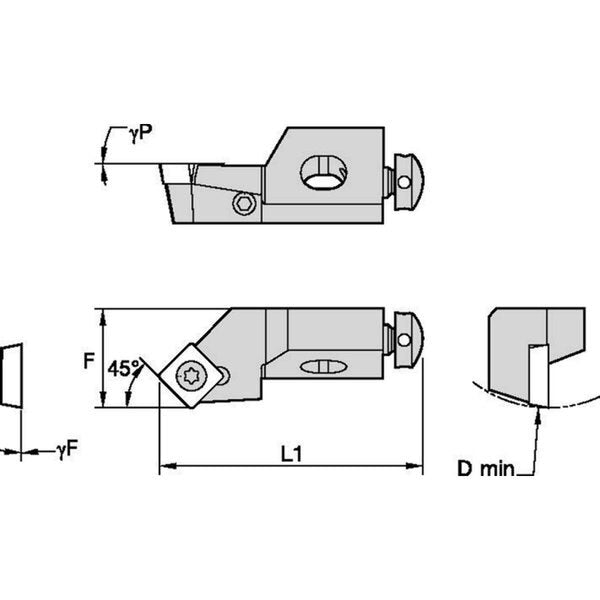 WIDIA LR SERIES CARTRIDGE, mm, mm