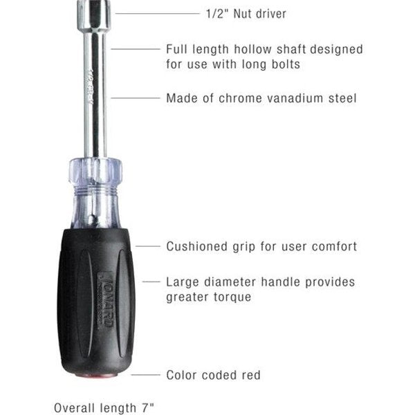 Nut Driver, 1/2