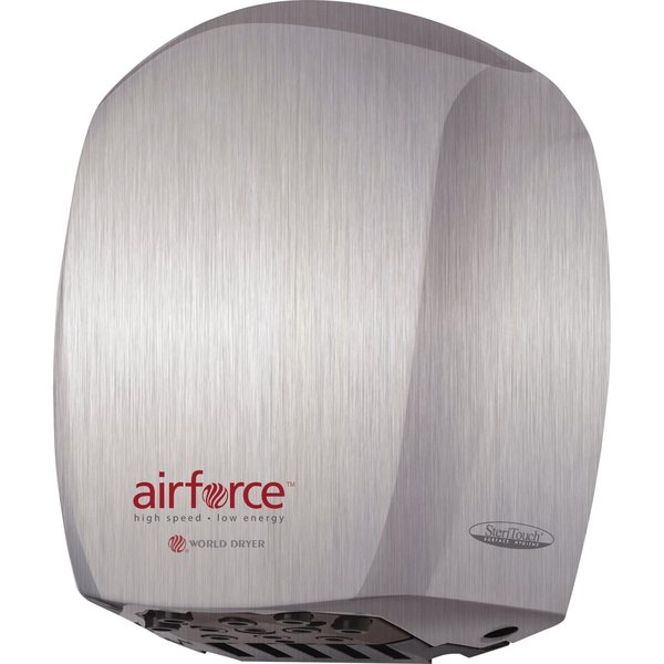 Brushed Stainless, No ADA, 110 to 120 VAC, Automatic Hand Dryer