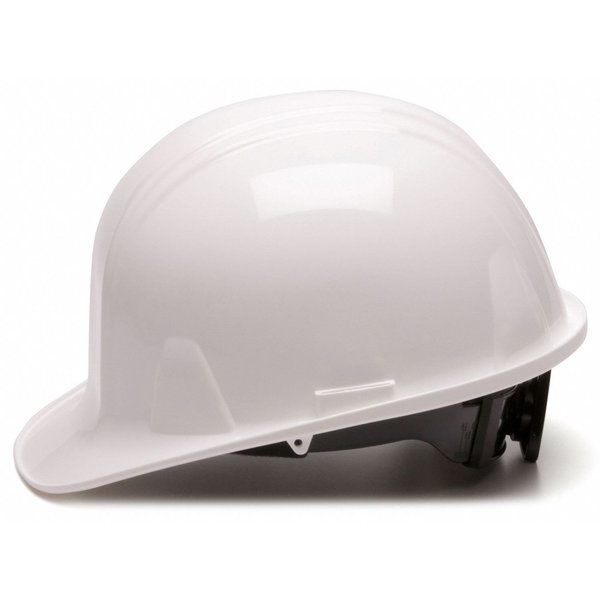 Front Brim Hard Hat, SL Series, Type 1, Class E, Ratchet (4-Point), White