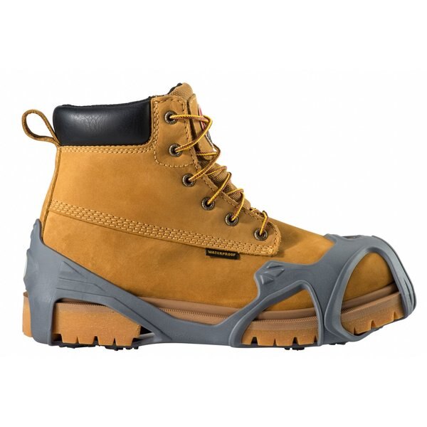 Walking Traction Ice Cleats, Easy Spike, Size Large, 1 Pair