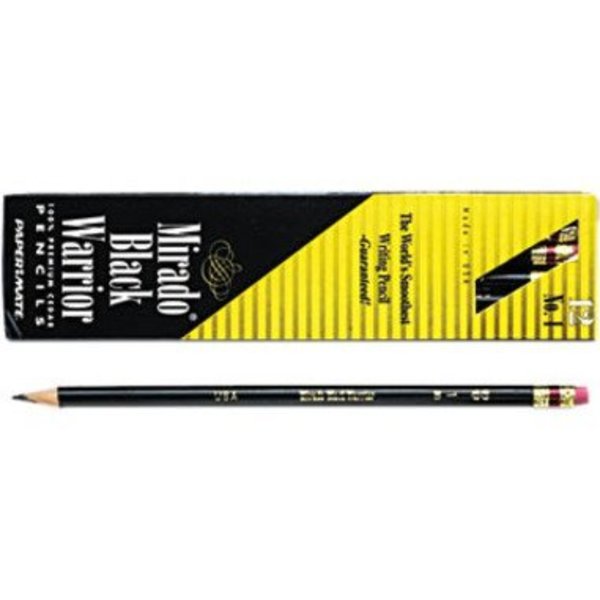 Woodcase Pencil, #2 HB, Black, PK12
