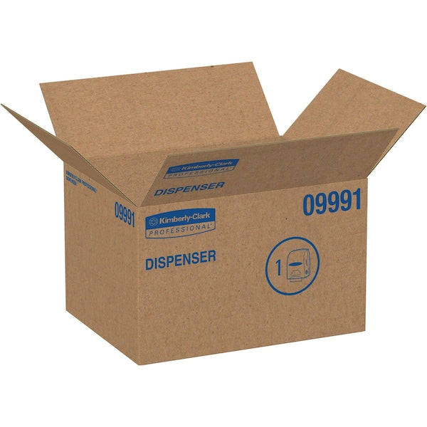 Paper Towel Dispenser, (1) Roll, White