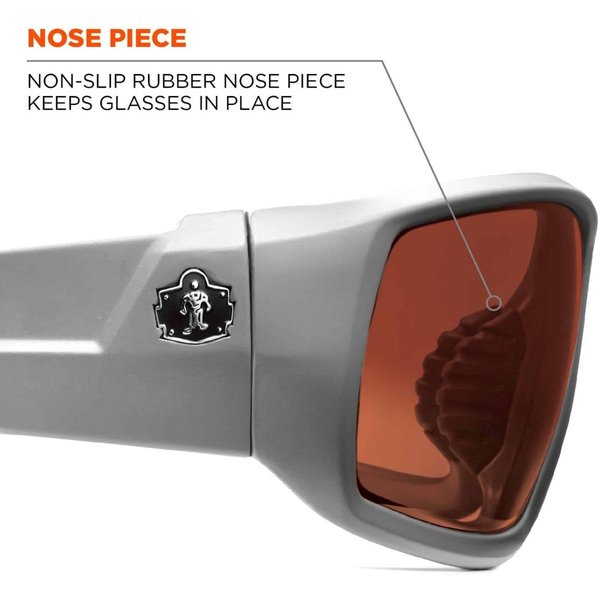 Polarized Safety Glasses, Copper Scratch-Resistant