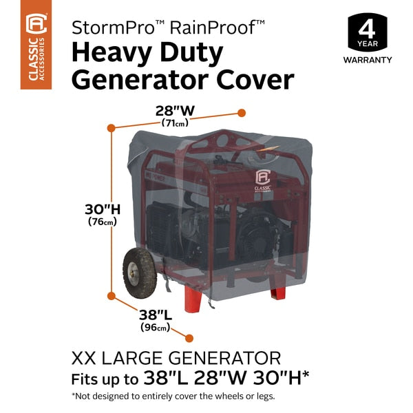 StormPro RainProof Heavy-Duty Generator Cover, 36