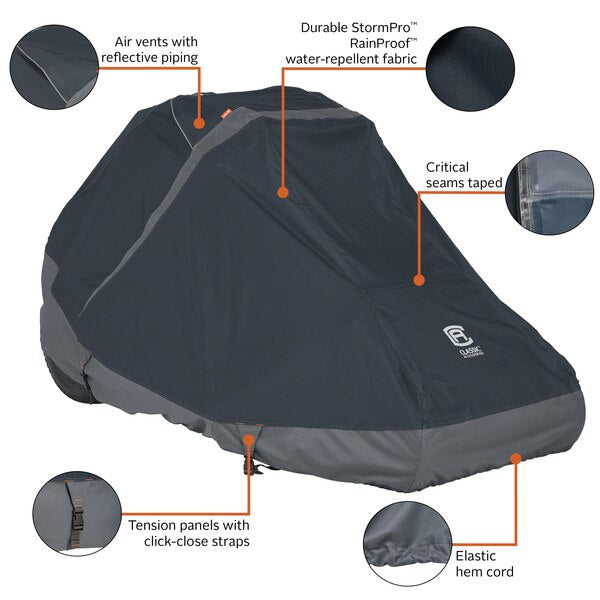 StormPro RainProof Heavy-Duty Zero Turn Tractor Cover, 60