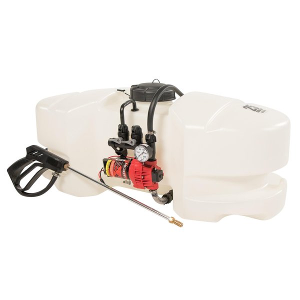 25 gal. Manifold Spot Sprayer, Polyethylene Tank, 15 ft. Hose Length