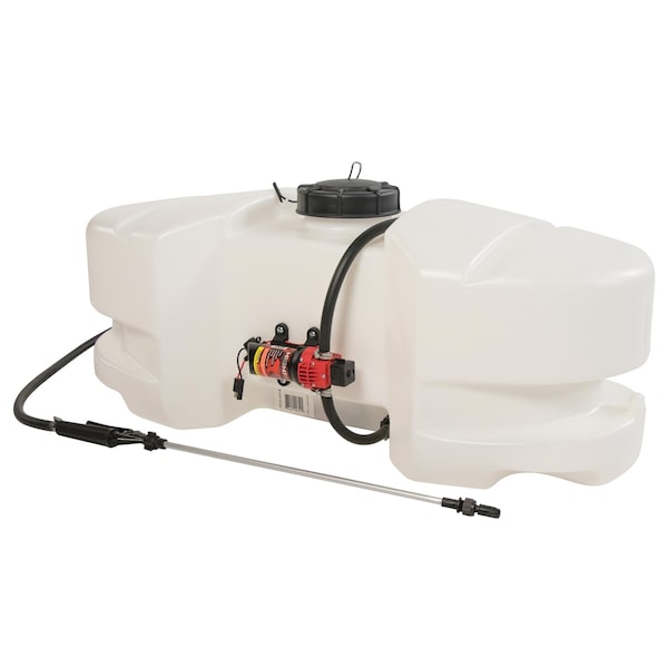 25 gal. Economy Spot Sprayer, Polyethylene Tank, 15 ft. Hose Length