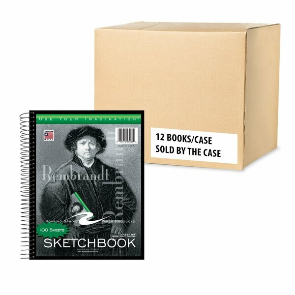 Case of Sketch Books, 100 sht, 11