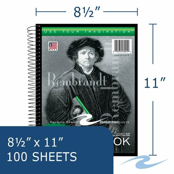 Case of Sketch Books, 100 sht, 11