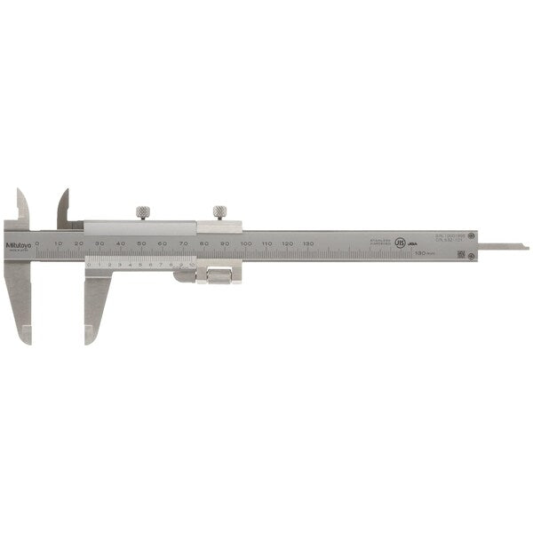 Vernier Caliper, 130mm, Fine Adj